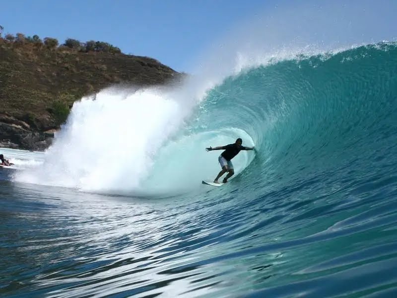 Pantai Bangko-Bangko Lombok Barat, Favorit Peselancar Dunia