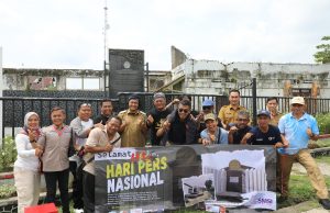 HPN 2026, Diky Candra dan Insan Pers Rawat Tugu Koperasi, Simbol Ekonomi Kerakyatan