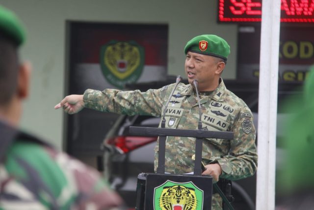 Dandim 0612/Tasikmalaya Serukan Keteladanan dan Kemandirian di Upacara 17-an Penuh Makna