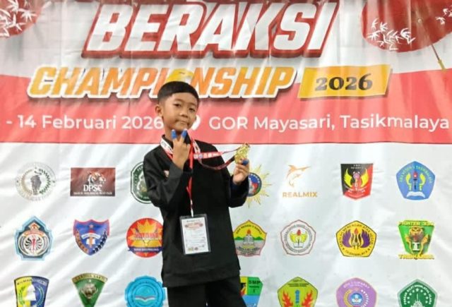 Arka Al-Ghifari Raih Emas, Siswa SDN 2 Sukaresik Harumkan Ciamis di Ajang Provinsi