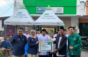 Syukuran dan Santunan Pegadaian Syariah Cirebon,Momentum Perpindahan Kantor Baru yang Lebih Berkah