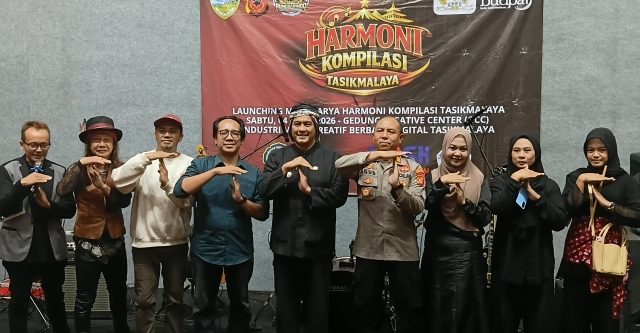 Launcing Harmoni Kompilasi Tasikmalaya, Diky Candra: Dorong Ekonomi Kreatif Lokal