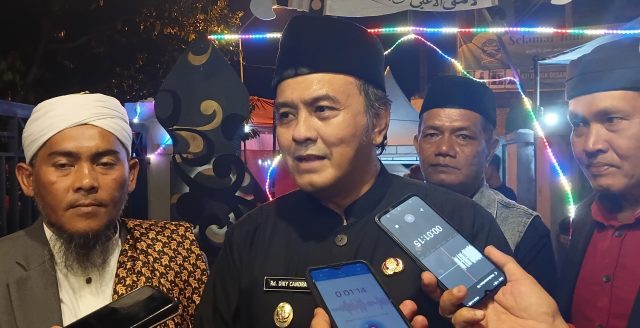 Hadiri Undangan Sapu Jagat, Diky Candra Gaungkan Cinta Pencak Silat di Tasikmalaya
