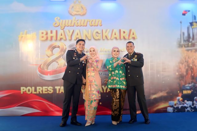 Harmoni Dua Institusi, Dandim 0612/Tasikmalaya di Hari Bhayangkara ke-80 Bersama Kapolres Tasikmalaya Kota