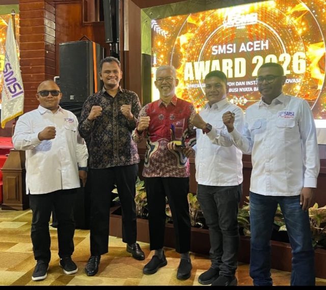 SMSI Aceh Besar Ucapkan Selamat HUT ke-43 PT Solusi Bangun Andalas