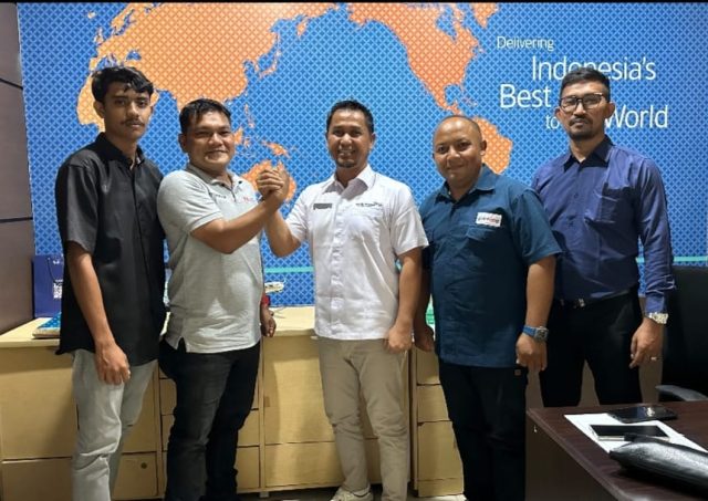 SMSI Aceh Besar Audiensi dengan Garuda Indonesia, Bahas Peluang Sinergi dan Promosi Aceh