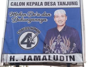 BRAK! Paku Menancap di Tanjung, H.Jamaludin Nomor 4 Siap Tancap Gas Bangun Desa