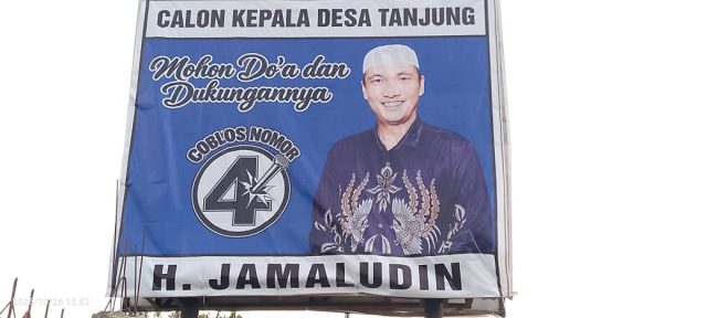 BRAK! Paku Menancap di Tanjung, H.Jamaludin Nomor 4 Siap Tancap Gas Bangun Desa